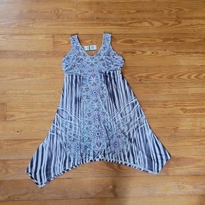 Style & Co handkerchief hem dress NWT LARGE l new